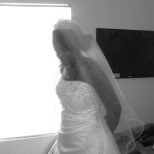 Beaded tube wedding dress